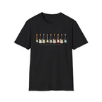 Guitars In Every Colour - Unisex Softstyle T-Shirt