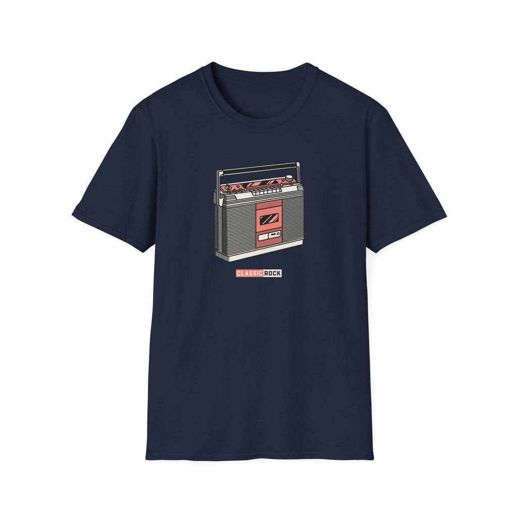 Classic Rock, Cassette Player - Unisex Softstyle T-Shirt