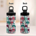 Cartoon Octopus Kids Water Bottle with Chug Lid (12 oz) Kids Water Bottle with Chug Lid animal Ocean Printed Offshore