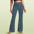 UFO's And Aliens High Waist Crossover Tummy Control Flare Leggings 5XL High Waist Flare Leggings Printed Offshore Sci Fi