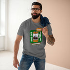 Brewtiful, Espresso Yourself - Men's Staple Tee Athletic Heather Mens Premium T-Shirt Coffee Printed in AU and US