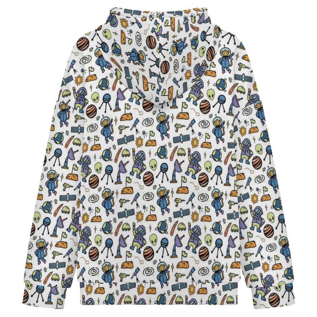 All About Space Women's Full-Zip Hoodie