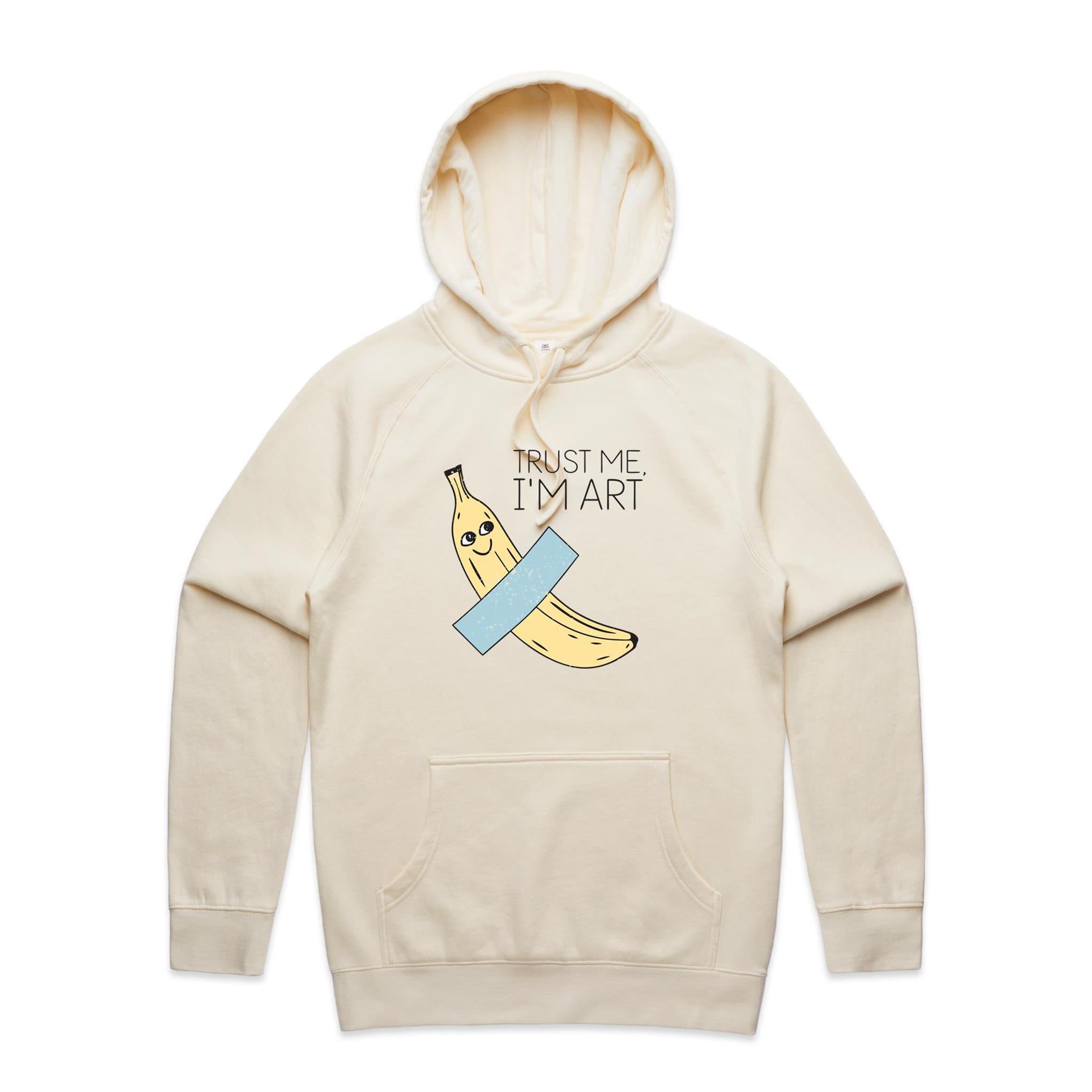 Banana Tape Trust Me I'm Art Men's AS Colour Hoodie