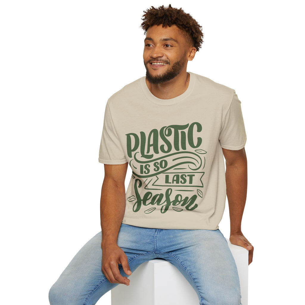 Plastic Is So Last Season - Unisex Softstyle T-Shirt