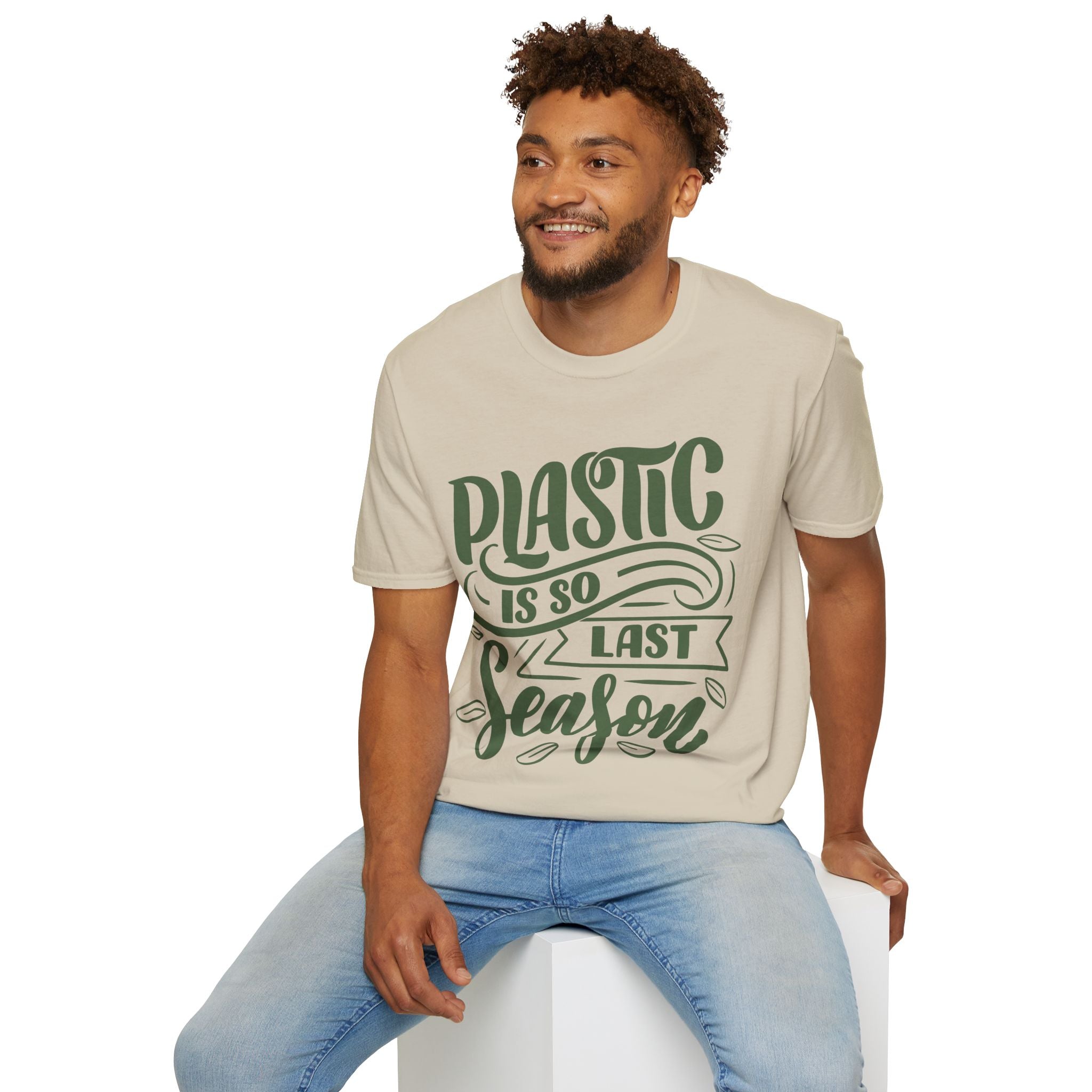 Plastic Is So Last Season - Unisex Softstyle T-Shirt