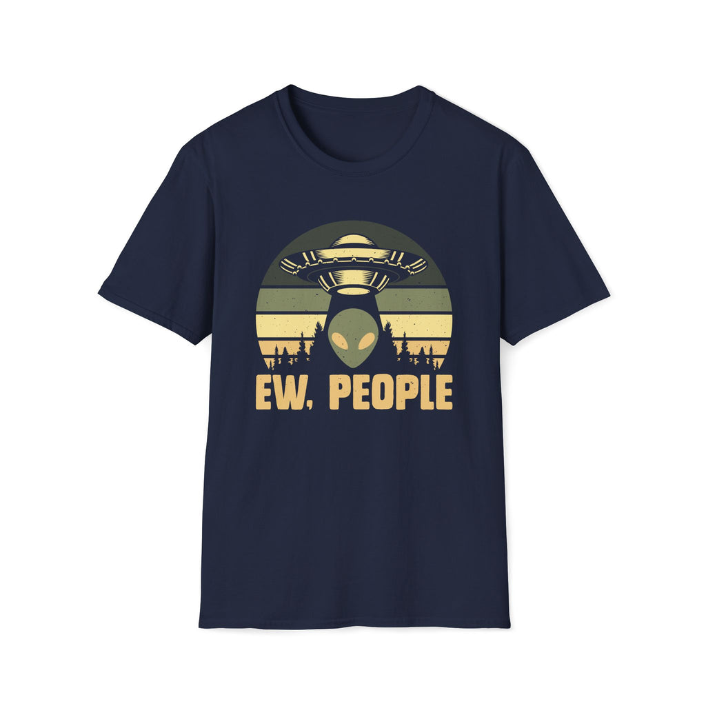 Ew People Alien UFO Unisex T-Shirt