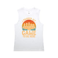 I Paused My Game To Be Here - AS Colour Women's Maple Tank