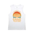 I Paused My Game To Be Here - AS Colour Women's Maple Tank