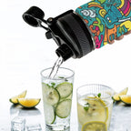 Crazy Characters - Insulated Water Bottle with Dual-Use Lid (18oz) Insulated Water Bottle with Dual-Use Lid (18oz) Printed Offshore