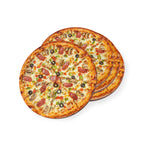 Pizza - Round Coasters Round 3.7" x 3.7" 4pcs Round Coaster Australian Printer Food