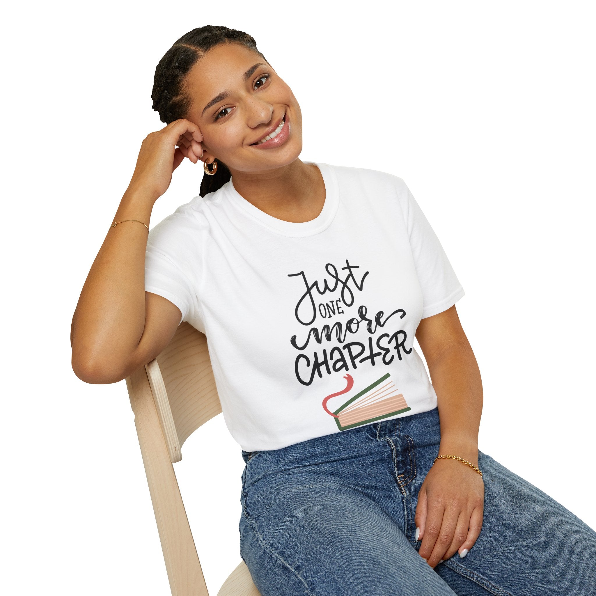 Just One More Chapter - Unisex Softstyle T-Shirt