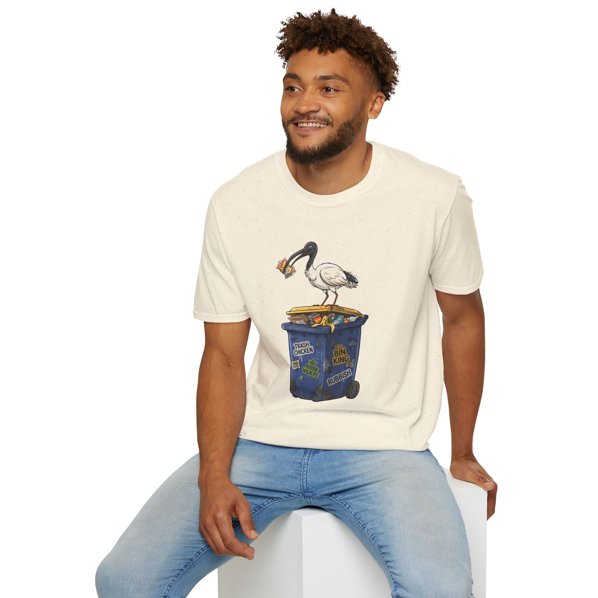 Bin Chicken Australian Ibis Unisex T-shirt