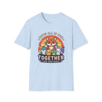 Cute Fox and Animal Friends We're All In This Together Like Hostages Unisex T-Shirt Unisex Adult T-shirt animal Globally Fulfilled