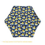 Rubber Ducks On Dark Kids Safe Round Corner Umbrella Kids Safe Round Corner Umbrella animal Printed Offshore