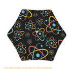 Atoms Kids Safe Round Corner Umbrella Kids Safe Round Corner Umbrella Printed Offshore Science
