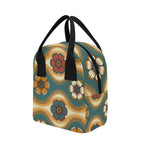 Vintage Floral Zipper Lunch Bag Zipper Lunch Bag Printed Offshore