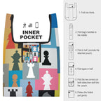 Colourful Chess - Collapsible Shopping Bag