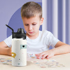 Love Message - Kids Water Bottle with Chug Lid (12 oz) Kids Water Bottle with Chug Lid Love Printed Offshore