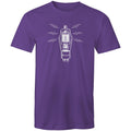 Amplifier Tube Valve Men's AS Colour T-Shirt Purple Mens T-shirt Music Printed In Australia