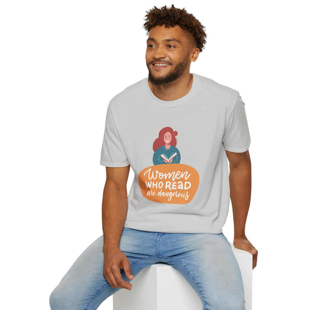 Women Who Read Are Dangerous - Unisex Softstyle T-Shirt