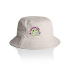 Fiction Addiction - AS Colour Bucket Hat Bone One Size As Colour Bucket Hat Printed In Australia Reading