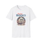 Maybe Books Are Addicted To Me, Cat - Unisex Softstyle T-shirt