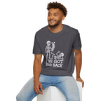 Skeleton, I've Got Your Back - Unisex Softstyle T-Shirt
