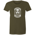 Alien, Allergic To Humans - Womens T-shirt Army Womens T-shirt Printed In Australia Sci Fi