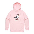 Seagull With Sunglasses And High Tops Men's AS Colour Hoodie