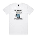 Glass Half Full Men's AS Colour T-shirt
