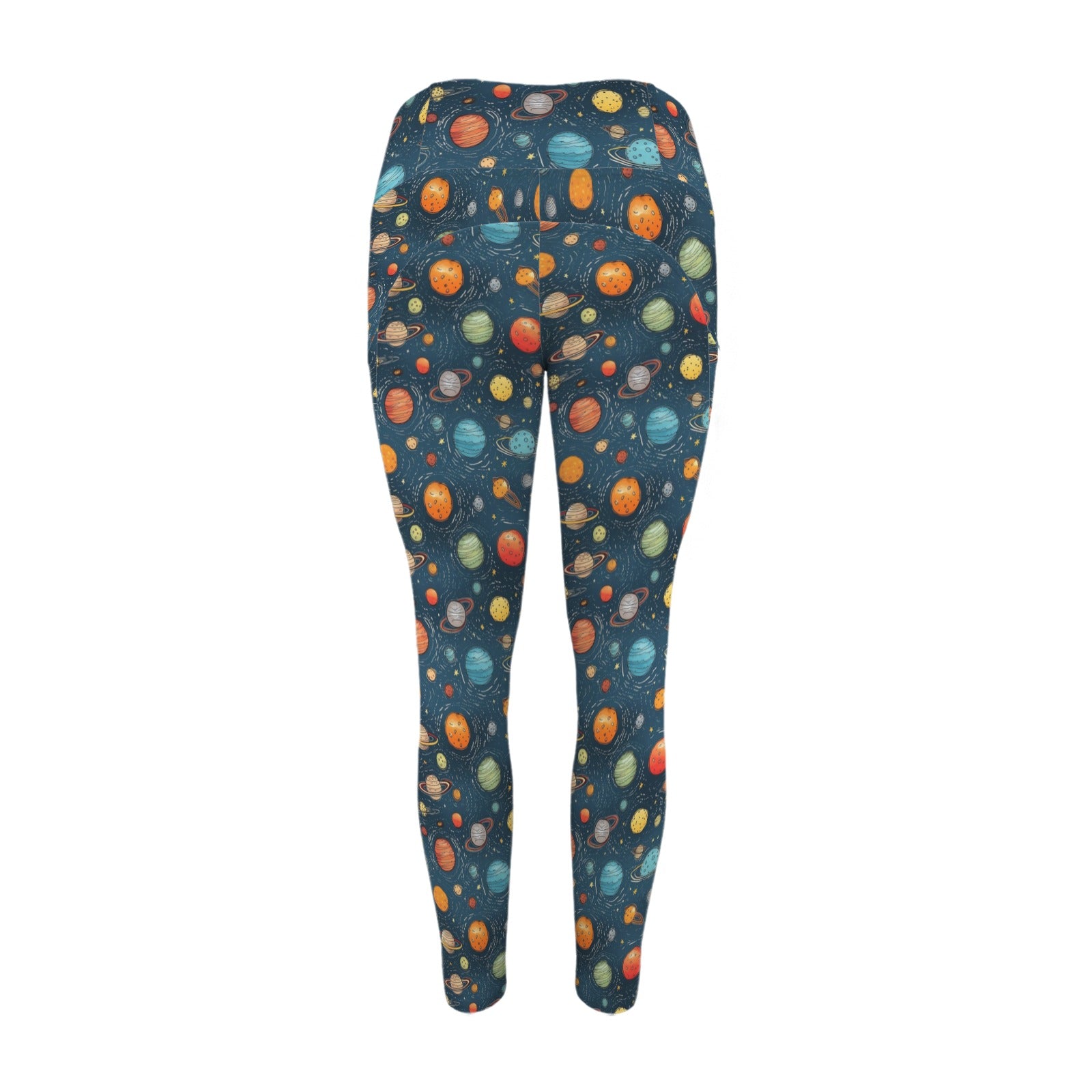 Galaxy - Women's High Waist Pockets Yoga Leggings