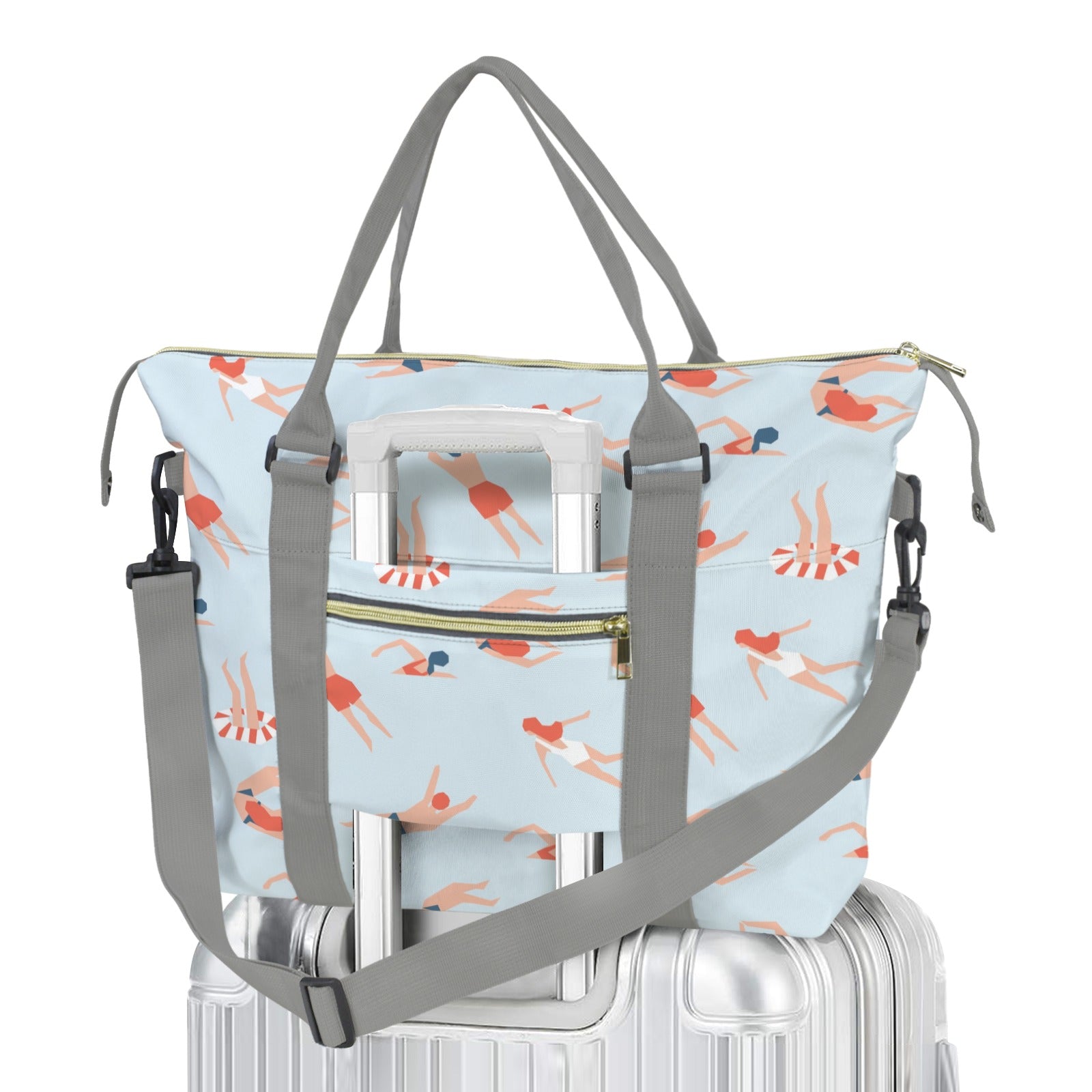 Summer Swim Duffle Bag-Simple (Model 1715) One Size Duffle Bag-Simple (1715)