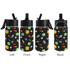 Busy Space - 12oz Kids Water Bottle with Straw Lid
