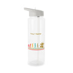 Personalised - Drummer Evolution - Clear Tritan Water Bottle