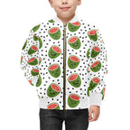 Watermelon Faces Kids Bomber Jacket Kids Bomber Jacket Food Printed Offshore