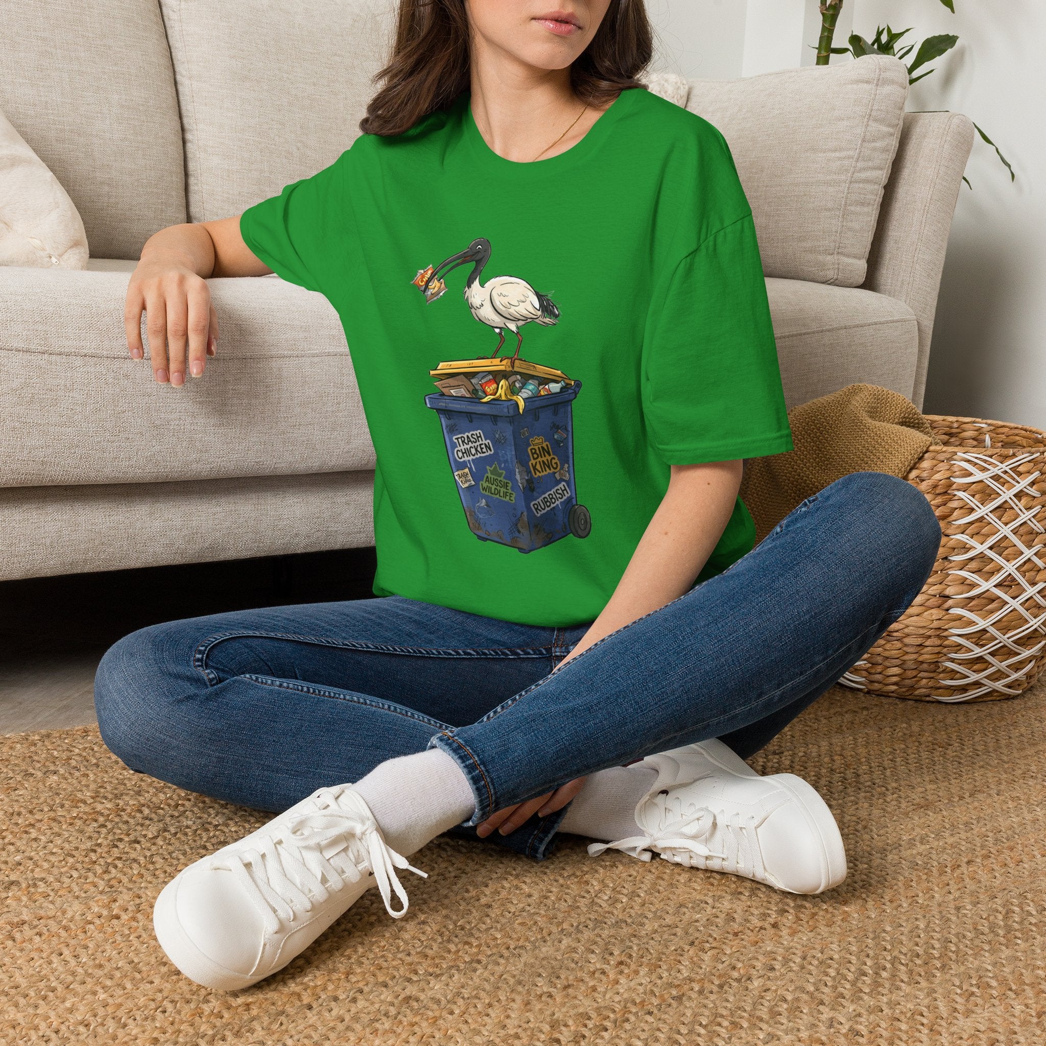 Bin Chicken Australian Ibis Unisex T-shirt