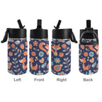 Cute Fox 12oz Kids Water Bottle with Straw Lid