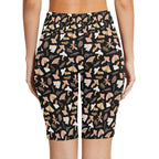 Magic Moth Women's Bike Shorts With Side Pockets Women's Bike Shorts animal Printed Offshore