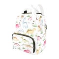 Dinosaur Garden - Multi-Function Backpack, Nappy / Diaper Bag