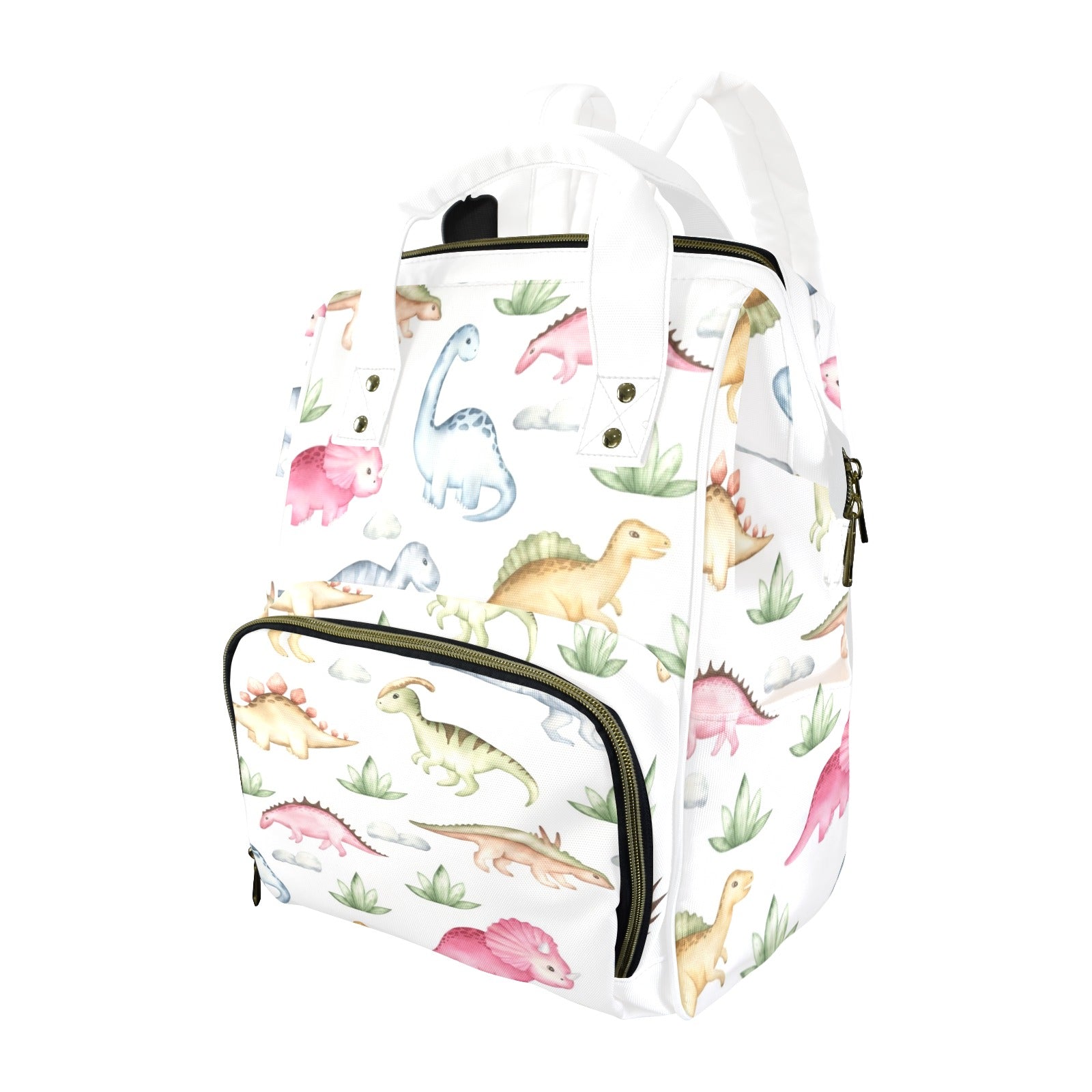 Dinosaur Garden - Multi-Function Backpack, Nappy / Diaper Bag