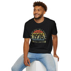 Turning 50, Vintage 1976 Unisex Softstyle T-Shirt Unisex Adult T-shirt Australian Printer Birthday Retro