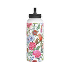 Australian Native Flowers Stainless Steel Water Bottle, Handle Lid Stainless Steel Water Bottle With Handle Lid Globally Fulfilled Plants