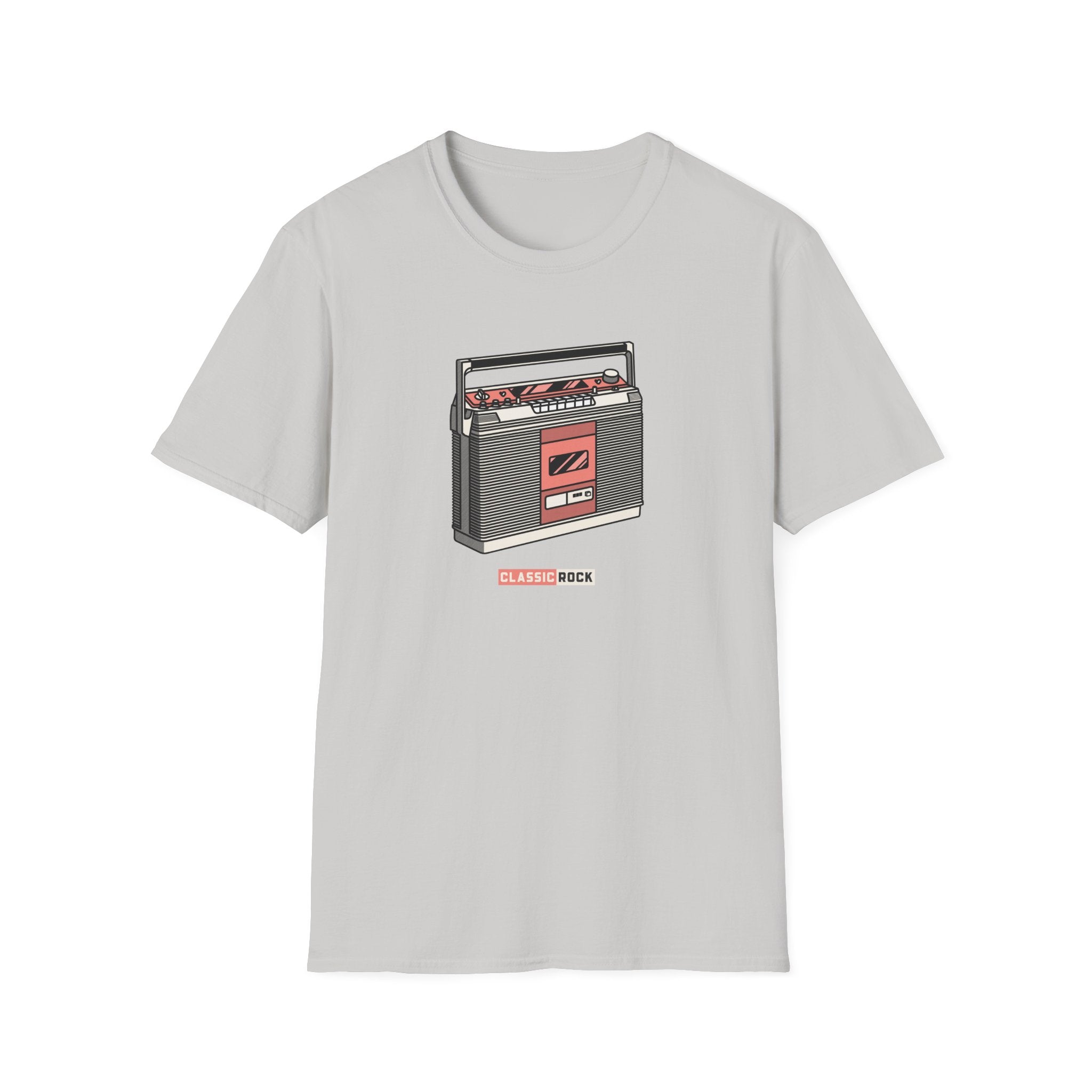 Classic Rock, Cassette Player - Unisex Softstyle T-Shirt