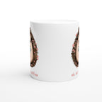OK, But First Coffee, Hedgehog - White 11oz Ceramic Mug White 11oz Mug animal Coffee Globally Fulfilled