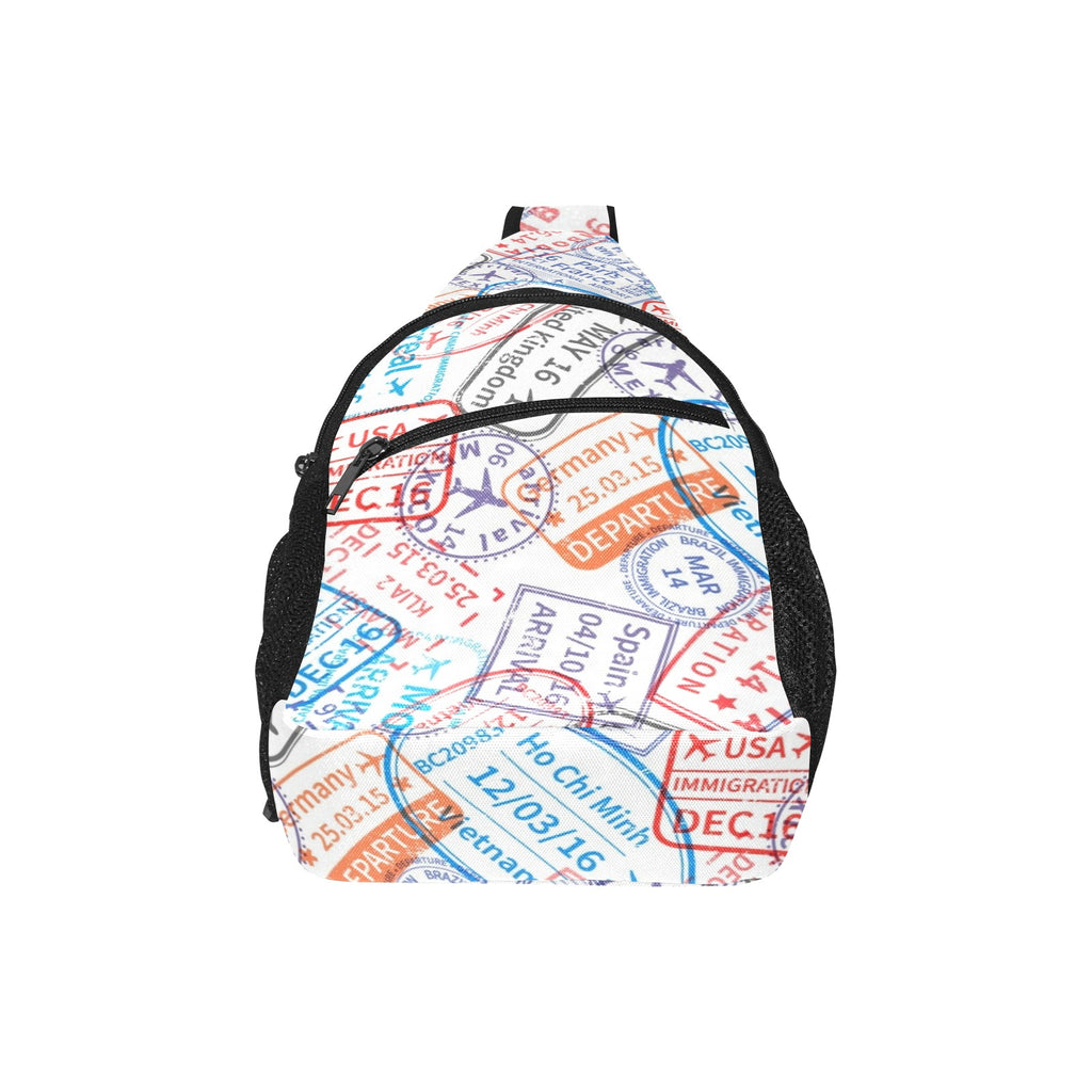 Travel Stamps - Chest Bag