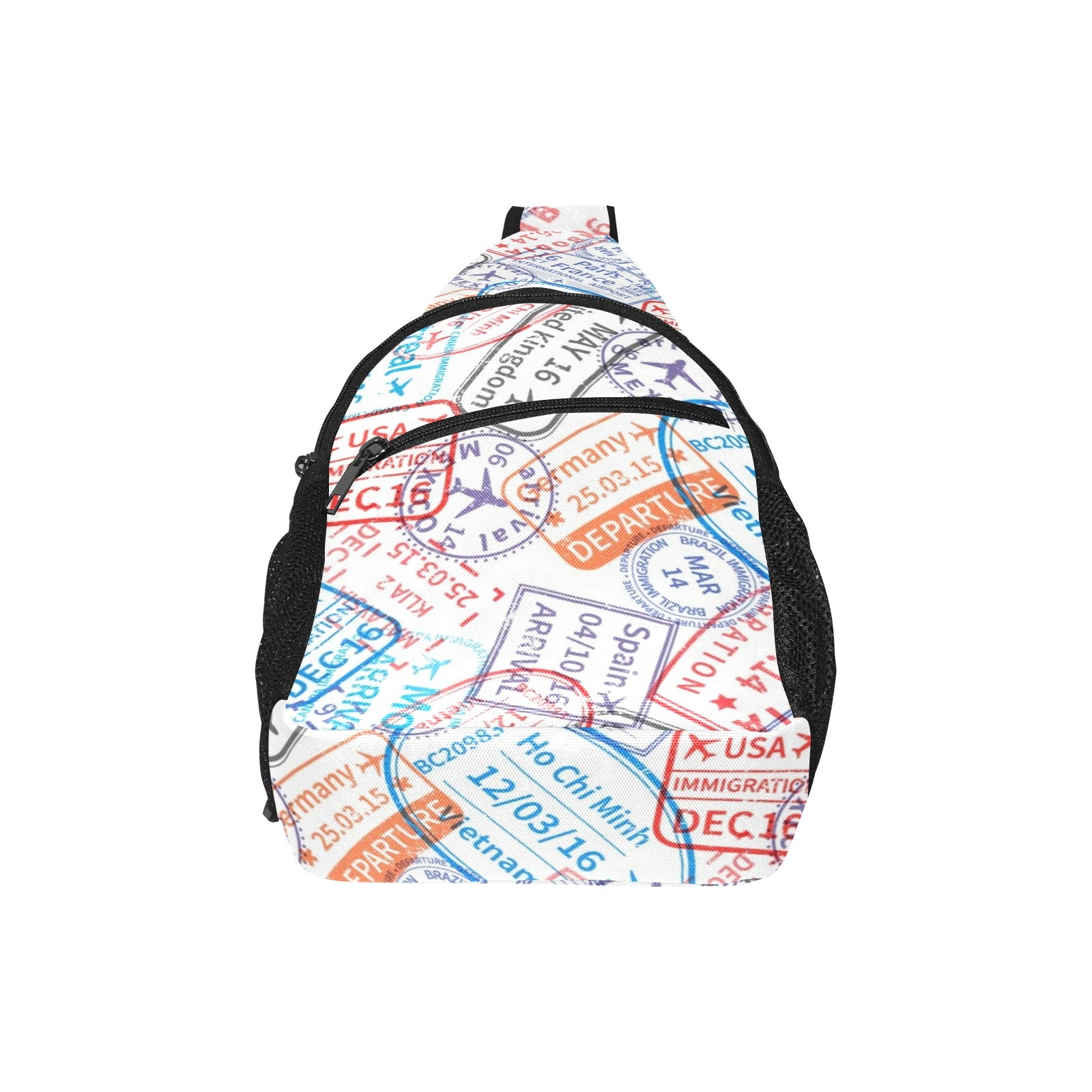 Travel Stamps - Chest Bag