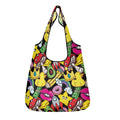 Bright And Colourful 3 Pack of Foldable Shopping Bags Default Title 3-Pack Shopping Bags Printed Offshore