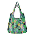 Bright Toucans 3 Pack of Foldable Shopping Bags Default Title 3-Pack Shopping Bags animal Printed Offshore