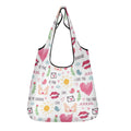 Valentine Love 3 Pack of Foldable Shopping Bags Default Title 3-Pack Shopping Bags Love Printed Offshore