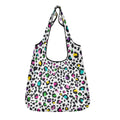 Animal Print In Colour 3 Pack of Foldable Shopping Bags Default Title 3-Pack Shopping Bags animal Printed Offshore